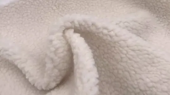 Yigao Textile 100%ポリエステル生地 ソフトフェイクファー生地