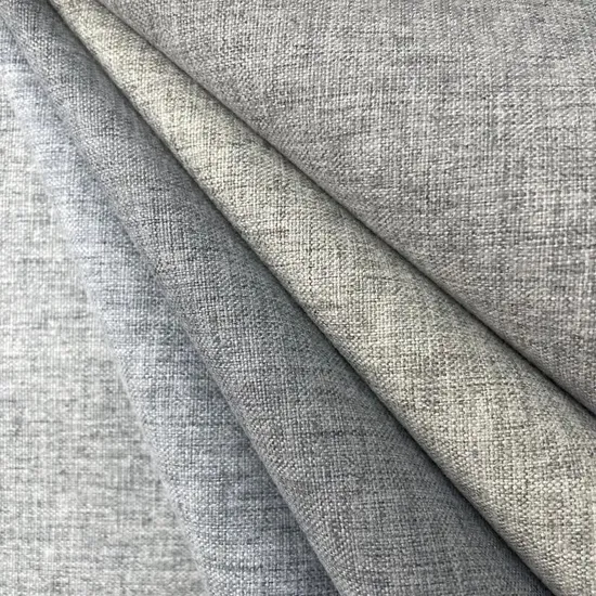 人気商品 新デザイン 装飾工場 卸売 両面 100% ポリエステル フェイクリネン風 カーテン素材 ソファ用生地