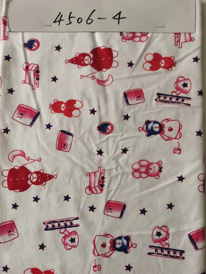 高品質プリント カスタマイズデザインプリント ミンキーファブリック ベビーブランケットファブリック