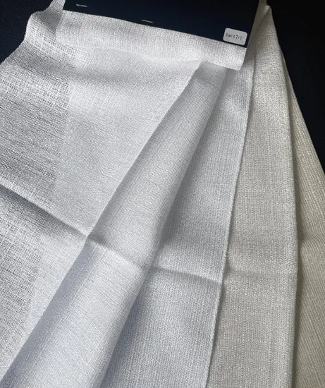 2024年ホットセール 100%ポリエステル糸で作られたリネン風カーテン生地